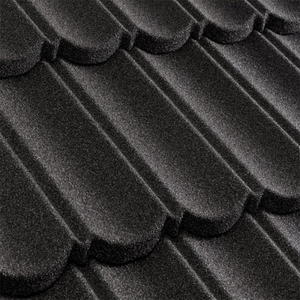 Черепица композитная Metrotile MetroBond Черный Черепица композитная Metrotile MetroBond Черный