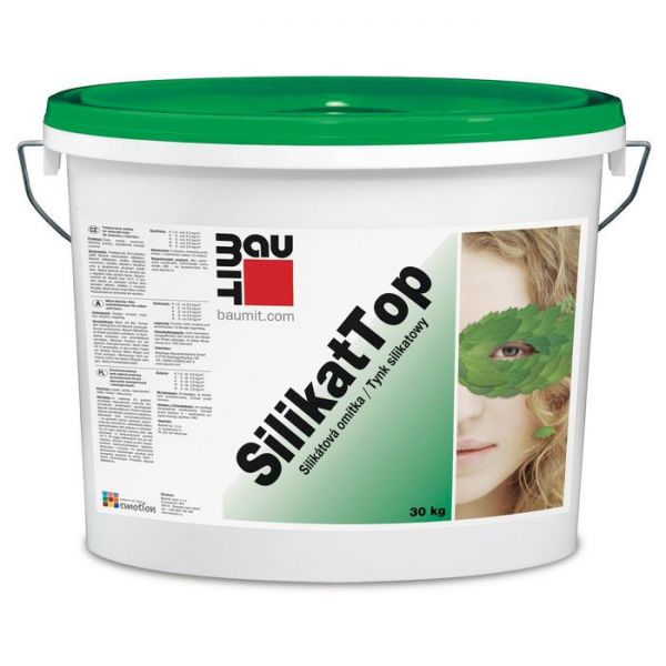 Силикатная штукатурка Baumit SilikatTop шуба 2мм