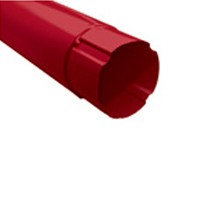 Труба соединительная 1м GL (125/90) RAL 6005