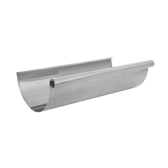Желоб водосточный 3 м Aquasystem 150/100 Цинк