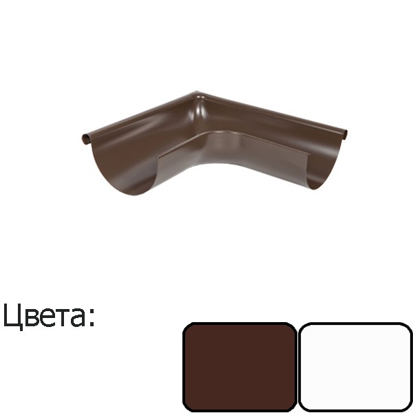 Угол внешний 135о Aquasystem (150/100) коричневый
