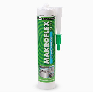 Силиконовый санитарный герметик Makroflex SX101