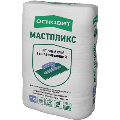 Плиточный клей выравнивающий Основит Мастпликс Т-12 (25 кг)