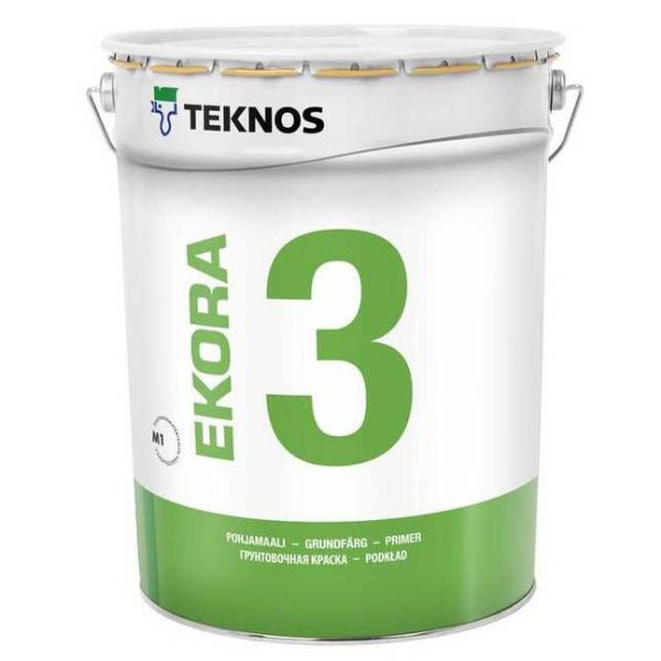 Краска в/э TEKNOS Экора 3 РМ1 18 л