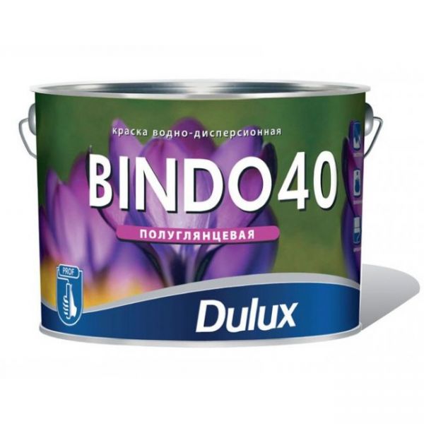 Краска Dulux Bindo 40 база BW (белый) (5л)