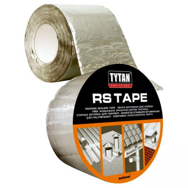 Лента герметизирующая Tytan Professional RS Tape коричневый 100х10000 мм