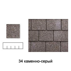Черепица гибкая Icopal Siplast Versite Carre каменно-серый